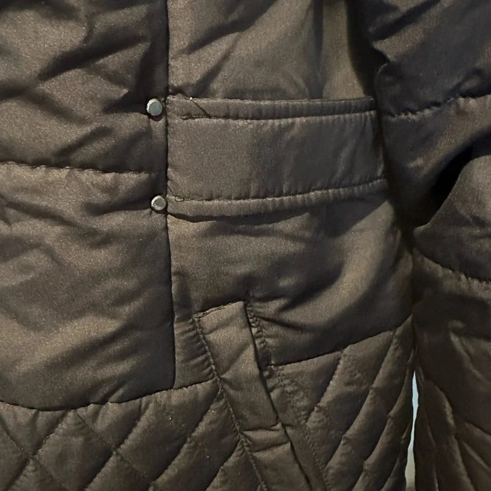d.e.t.a.i.l.s‎ Quilted Puffer Jacket - New without Tags, Blue - 1X